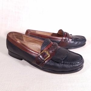 ❌SOLD❌Cole Haan Two Tone Full Strap Loafers